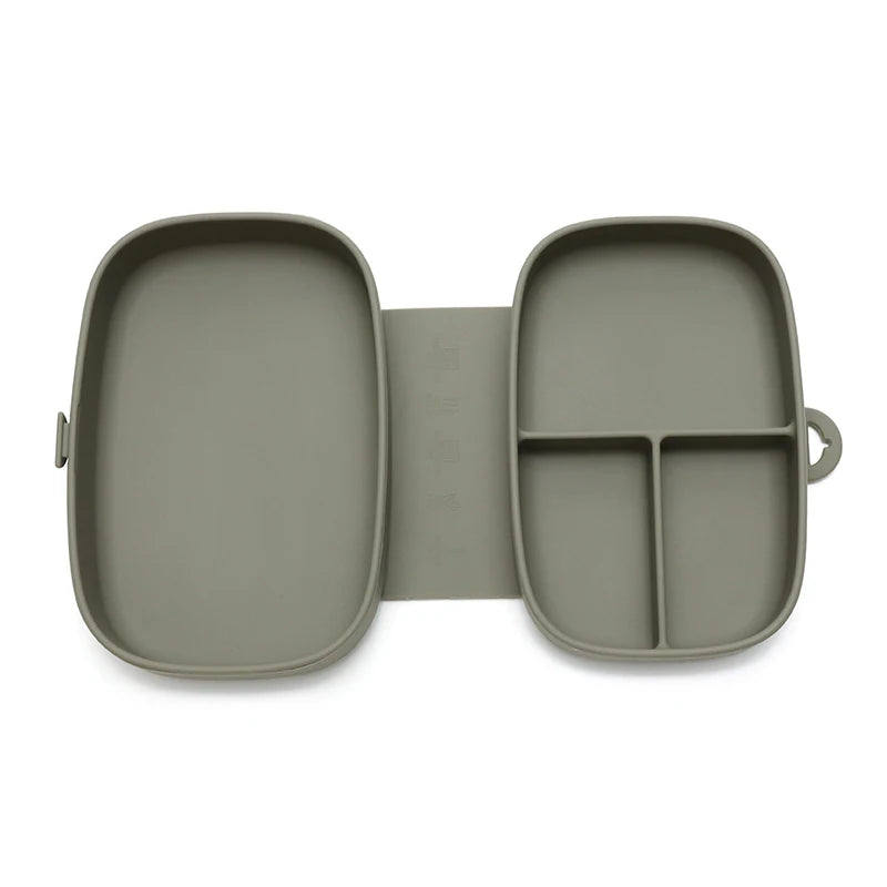 Folding Silicone Baby Food Container - Portable Lunch Box