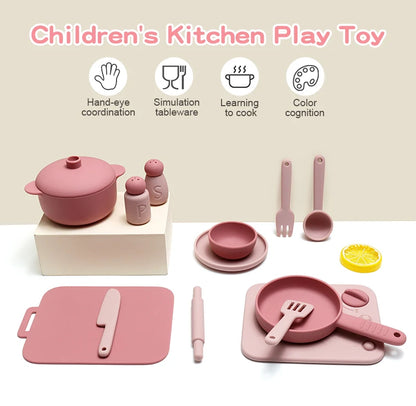Silicone Cooking Play Set