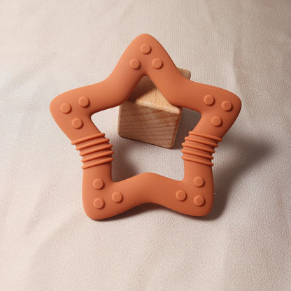 Star Silicone Teether
