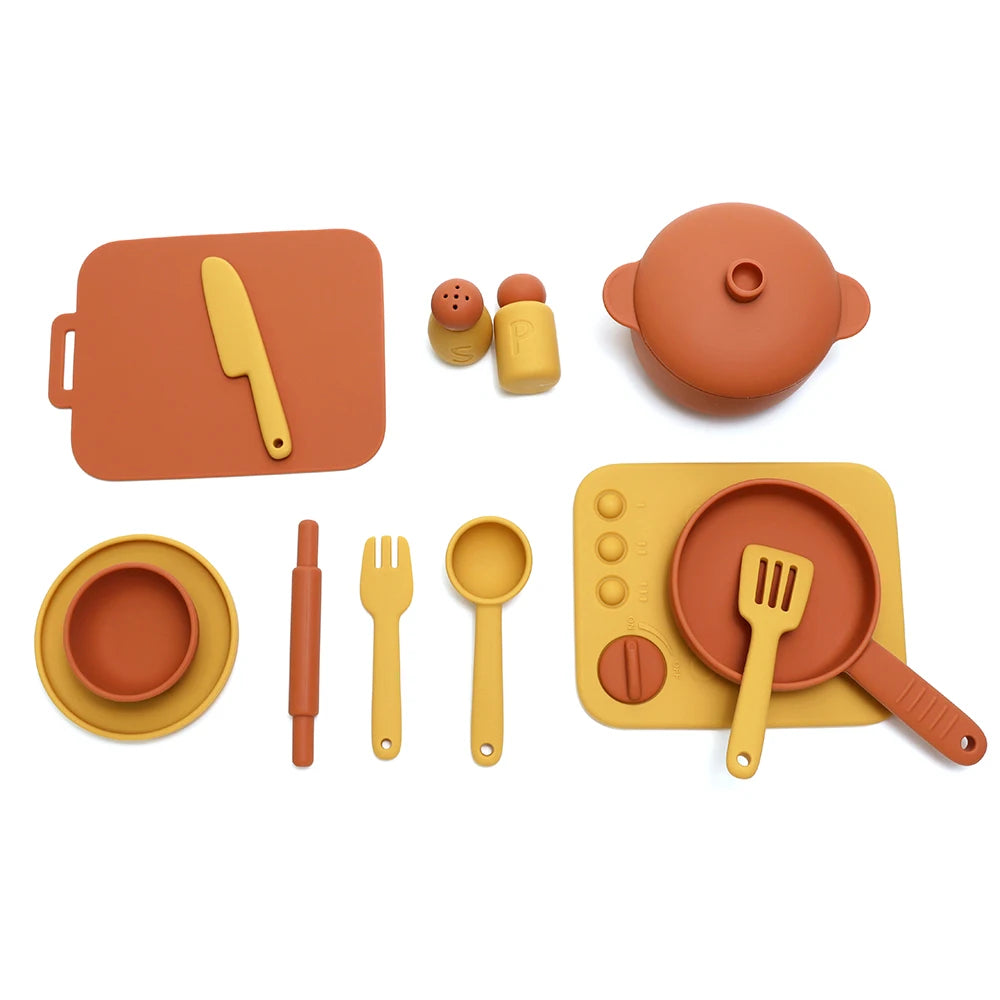 Silicone Cooking Play Set