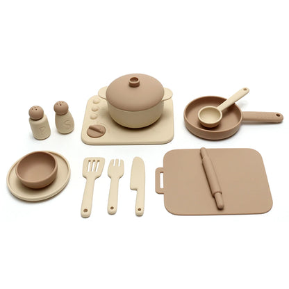 Silicone Cooking Play Set