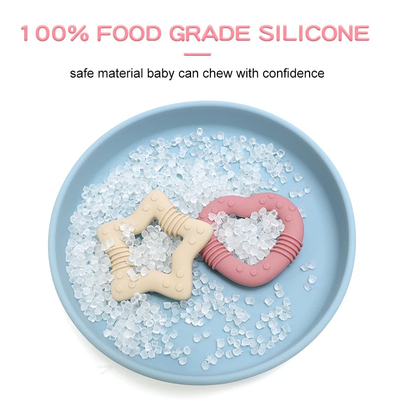 Star Silicone Teether