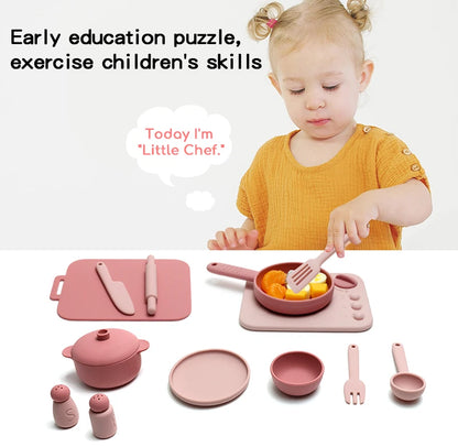 Silicone Cooking Play Set