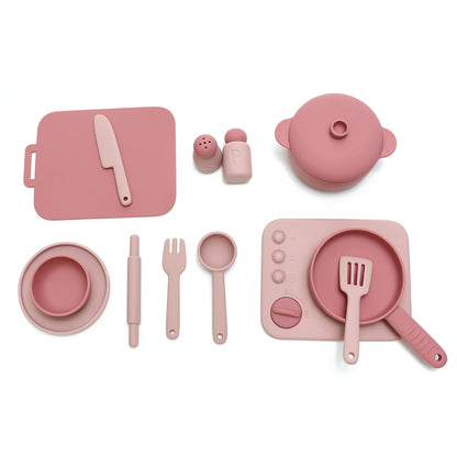 Silicone Cooking Play Set