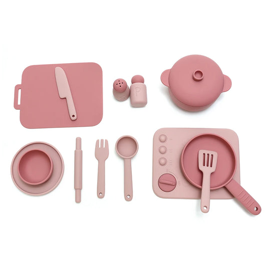 Silicone Cooking Play Set