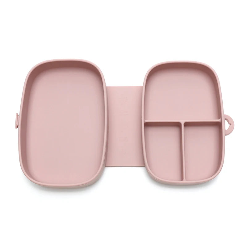 Folding Silicone Baby Food Container - Portable Lunch Box