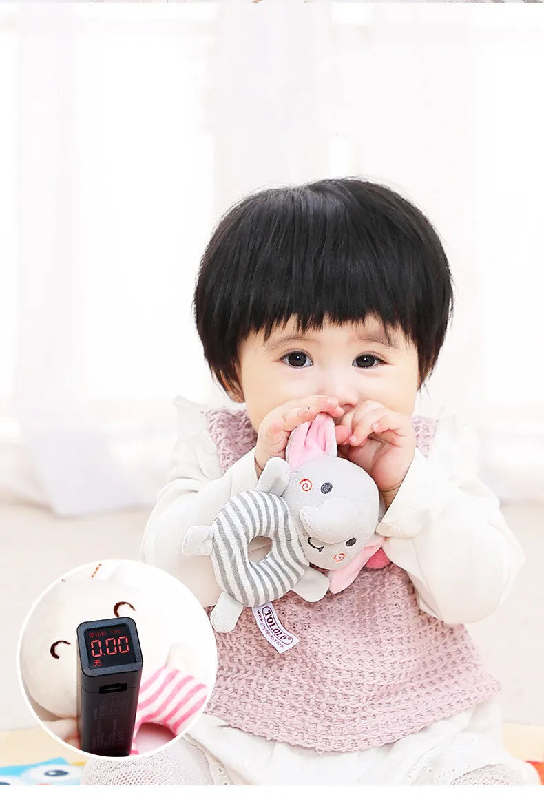 Soft Hand Ring Toy for Newborns