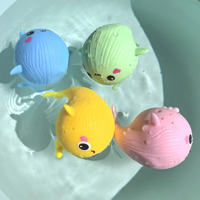 Soft Whale Bath Toy