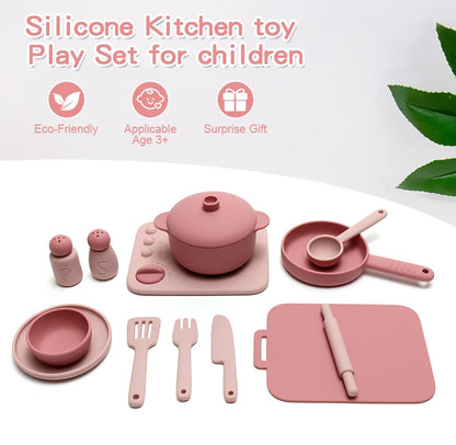Silicone Cooking Play Set