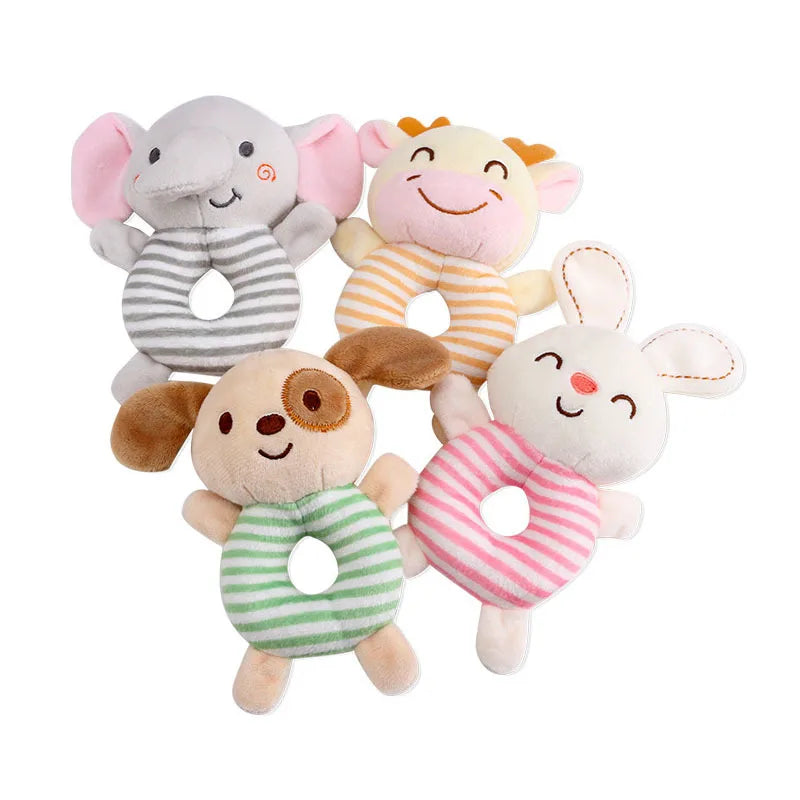 Soft Hand Ring Toy for Newborns