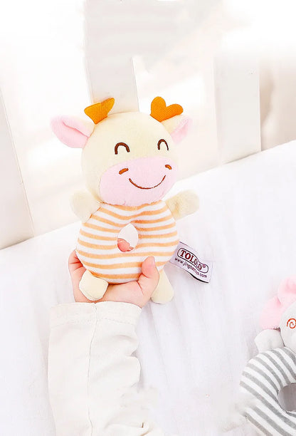 Soft Hand Ring Toy for Newborns