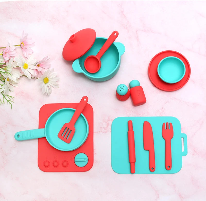 Silicone Cooking Play Set