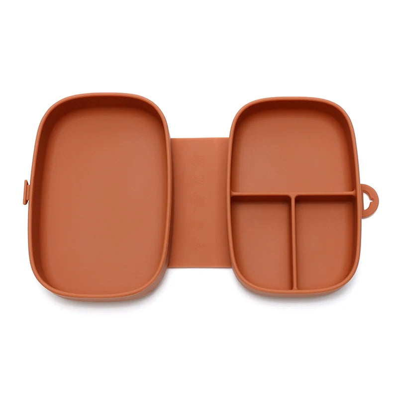 Folding Silicone Baby Food Container - Portable Lunch Box