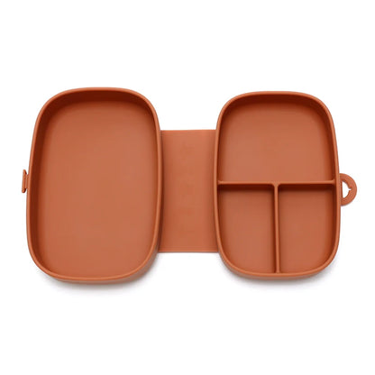 Folding Silicone Baby Food Container - Portable Lunch Box