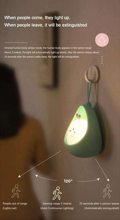 LED Smart Night Light with Motion Sensor
