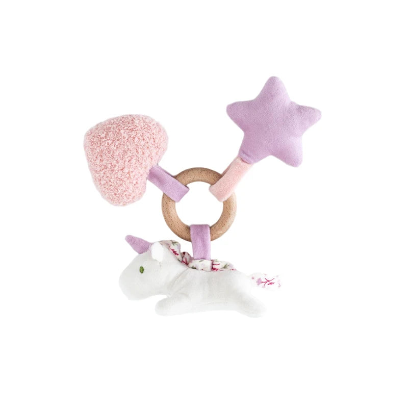 Cartoon Baby Rattle Mobile - Hanging Bell Toy