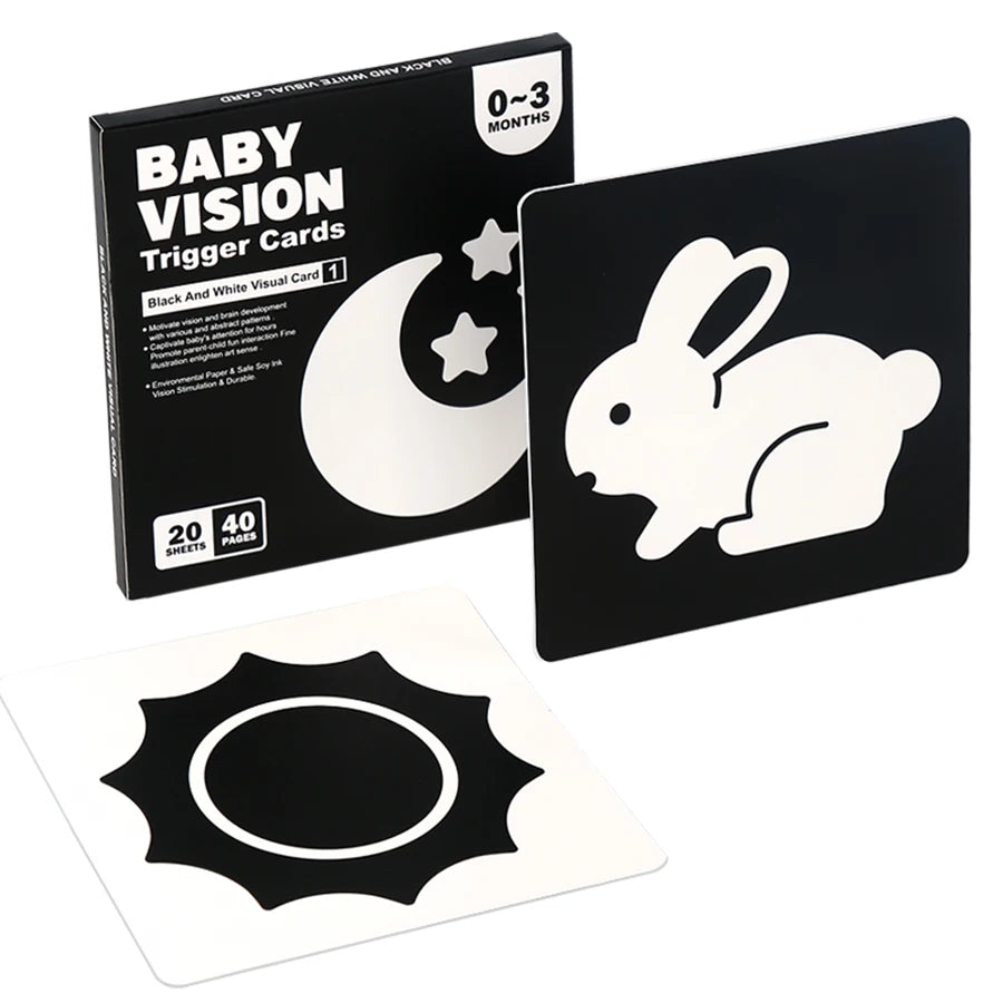 Baby Visual Stimulation Flash Cards