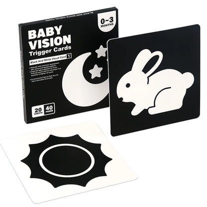 Baby Visual Stimulation Flash Cards