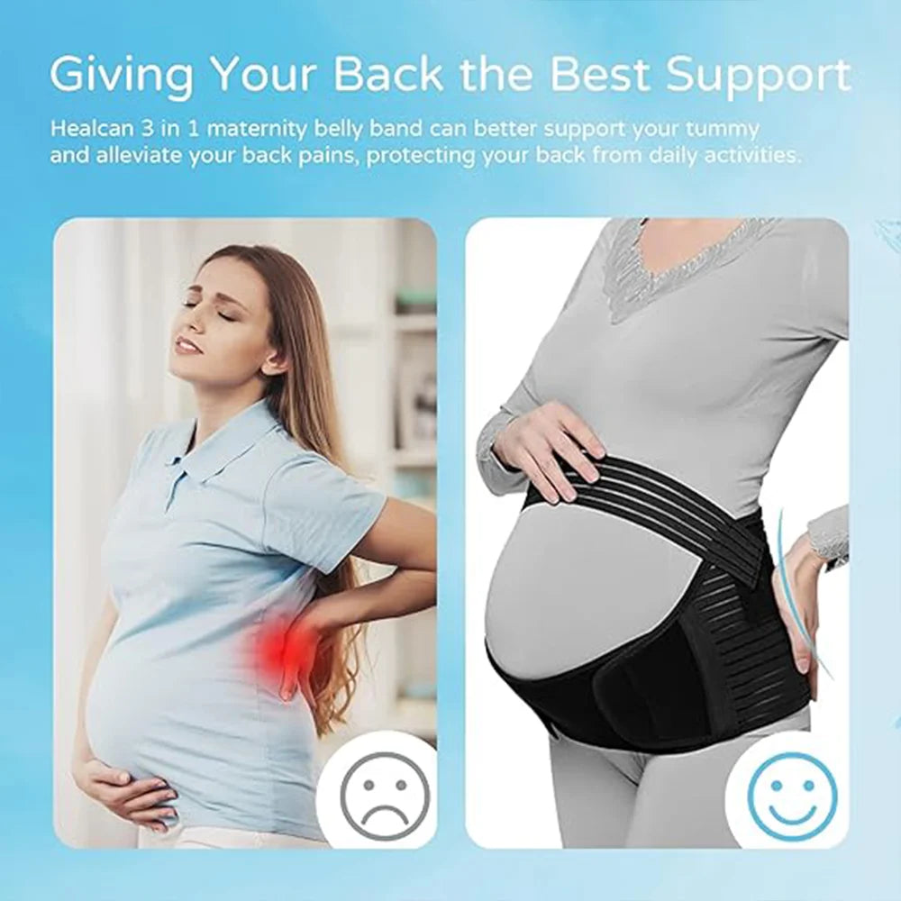 Maternity Belly Support Band - Adjustable Pregnancy Belt