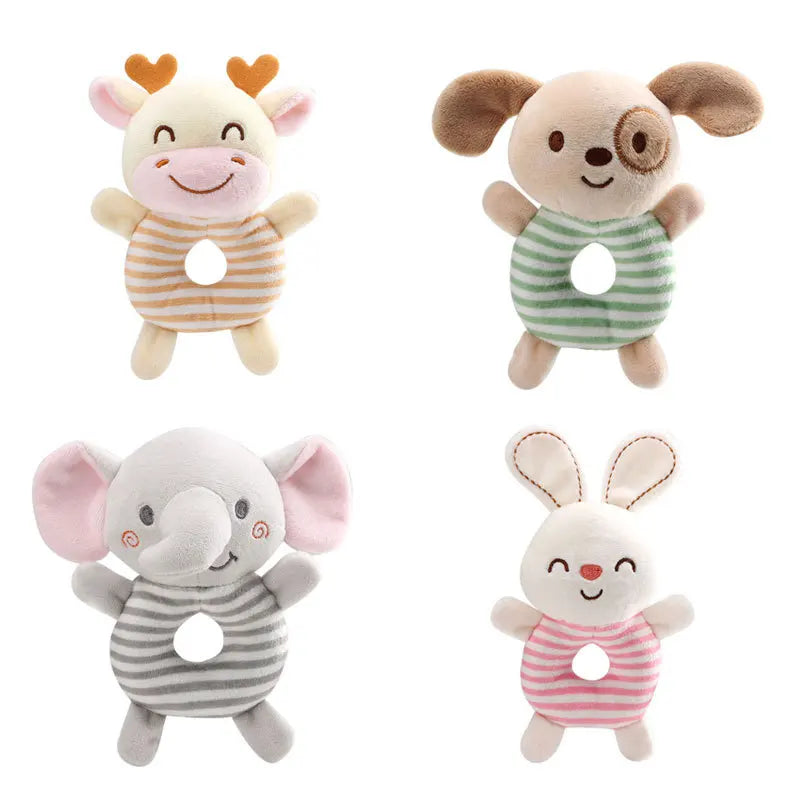 Soft Hand Ring Toy for Newborns