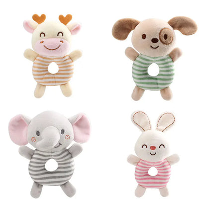 Soft Hand Ring Toy for Newborns