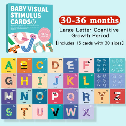 Baby Visual Stimulation Flash Cards