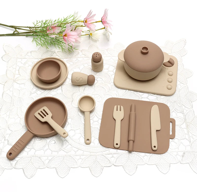 Silicone Cooking Play Set