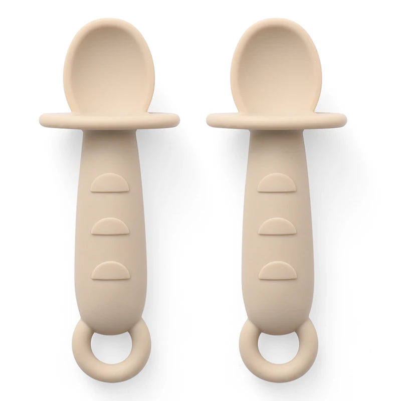 Baby Self-Feeding Training Spoons