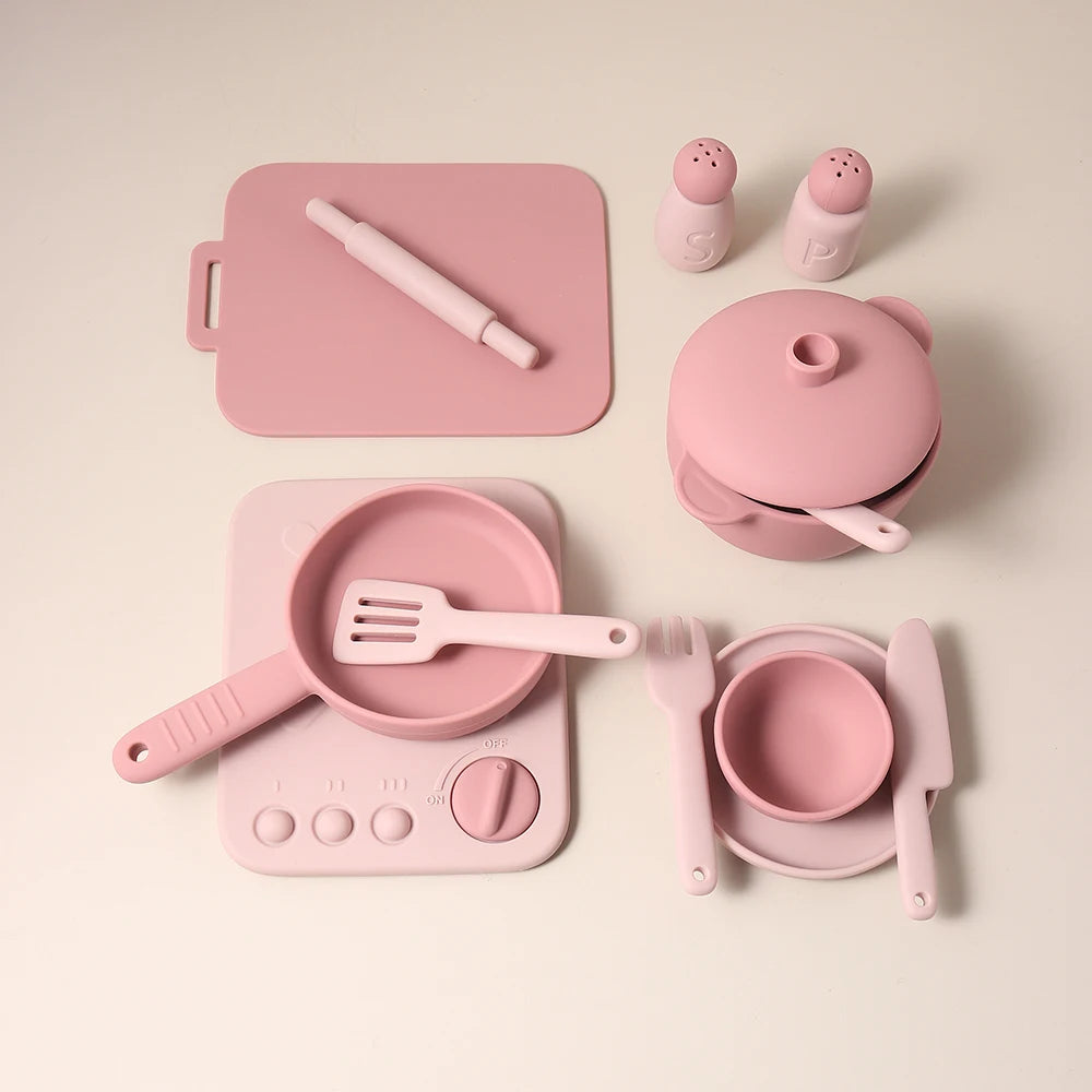 Silicone Cooking Play Set