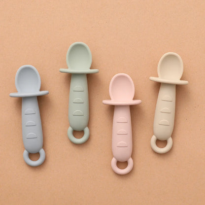 Baby Self-Feeding Training Spoons
