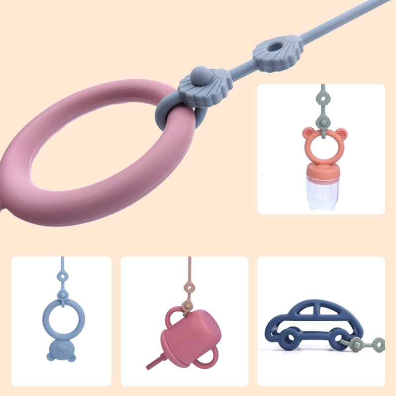 Baby Pacifier Chain with Safety Straps