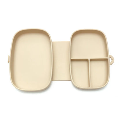 Folding Silicone Baby Food Container - Portable Lunch Box