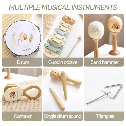 Montessori Musical Instruments Set for Baby
