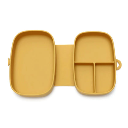 Folding Silicone Baby Food Container - Portable Lunch Box