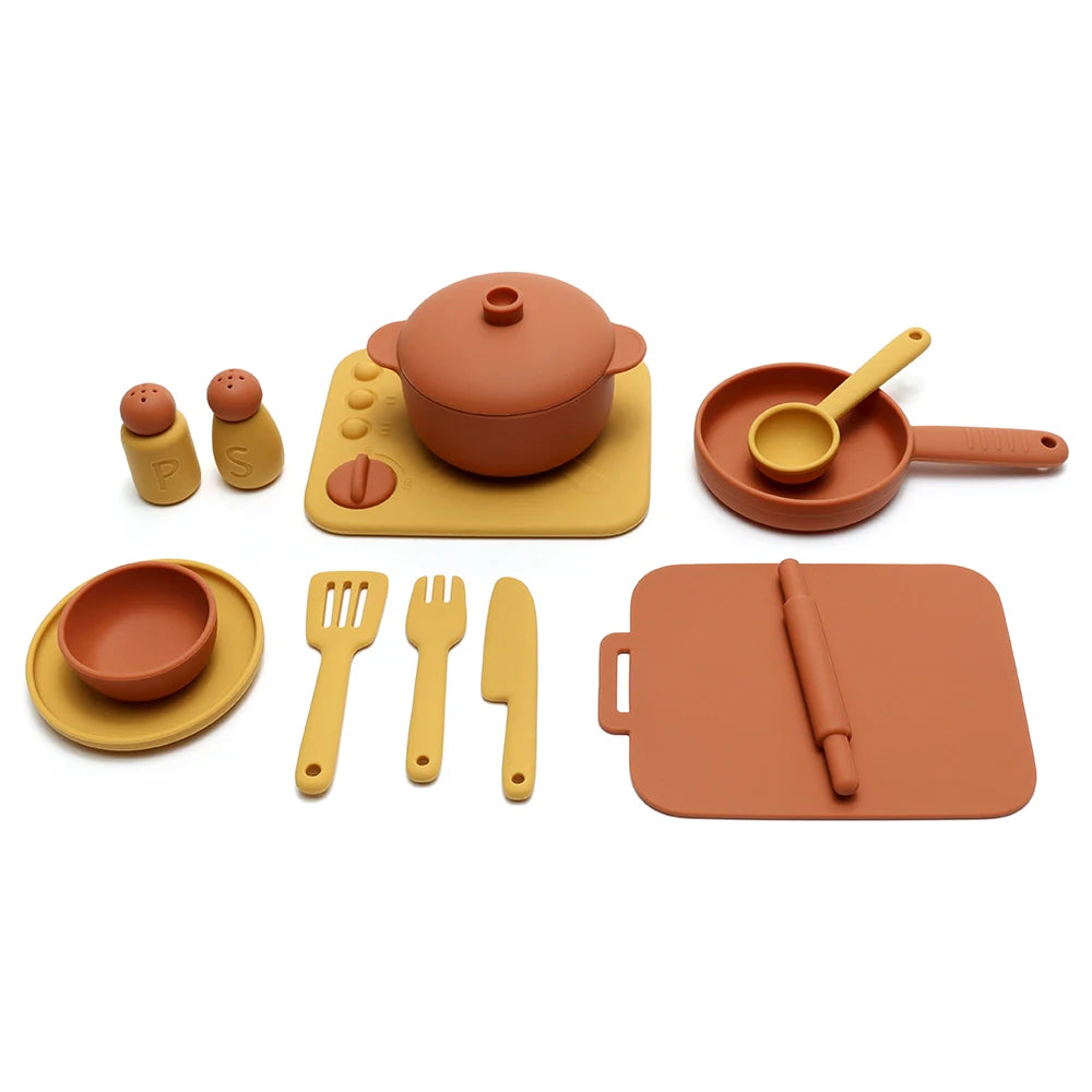 Silicone Cooking Play Set