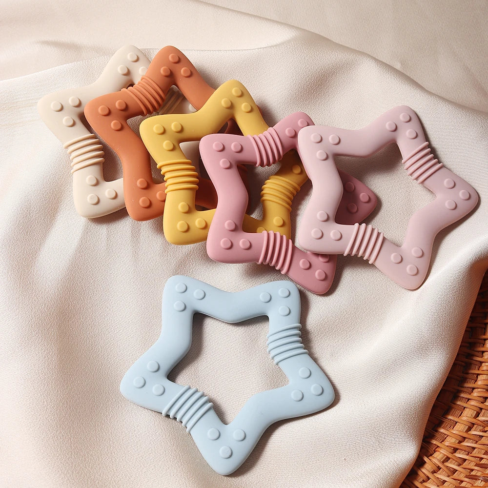 Star Silicone Teether