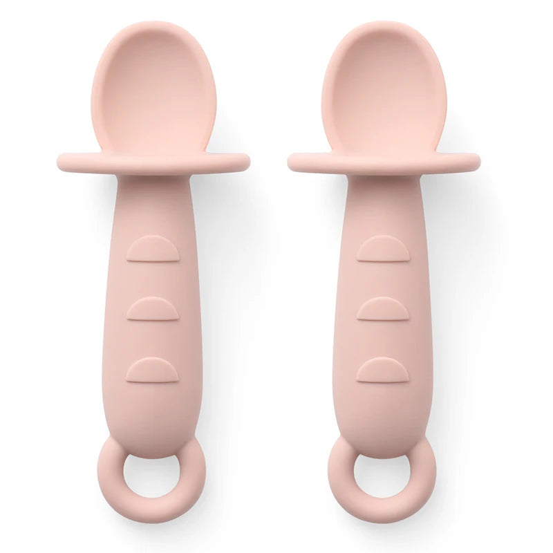 Baby Self-Feeding Training Spoons