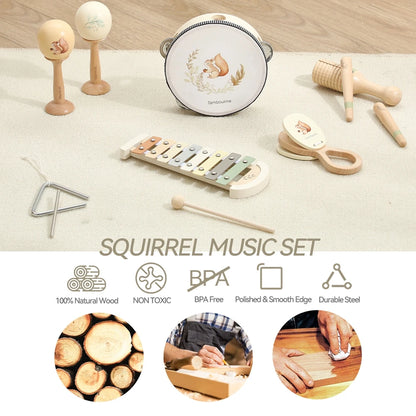 Montessori Musical Instruments Set for Baby