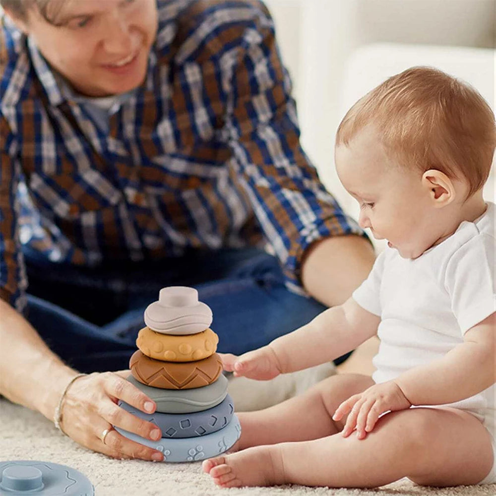 Baby Montessori Koala Stacking Tower