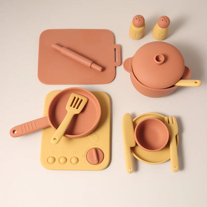 Silicone Cooking Play Set