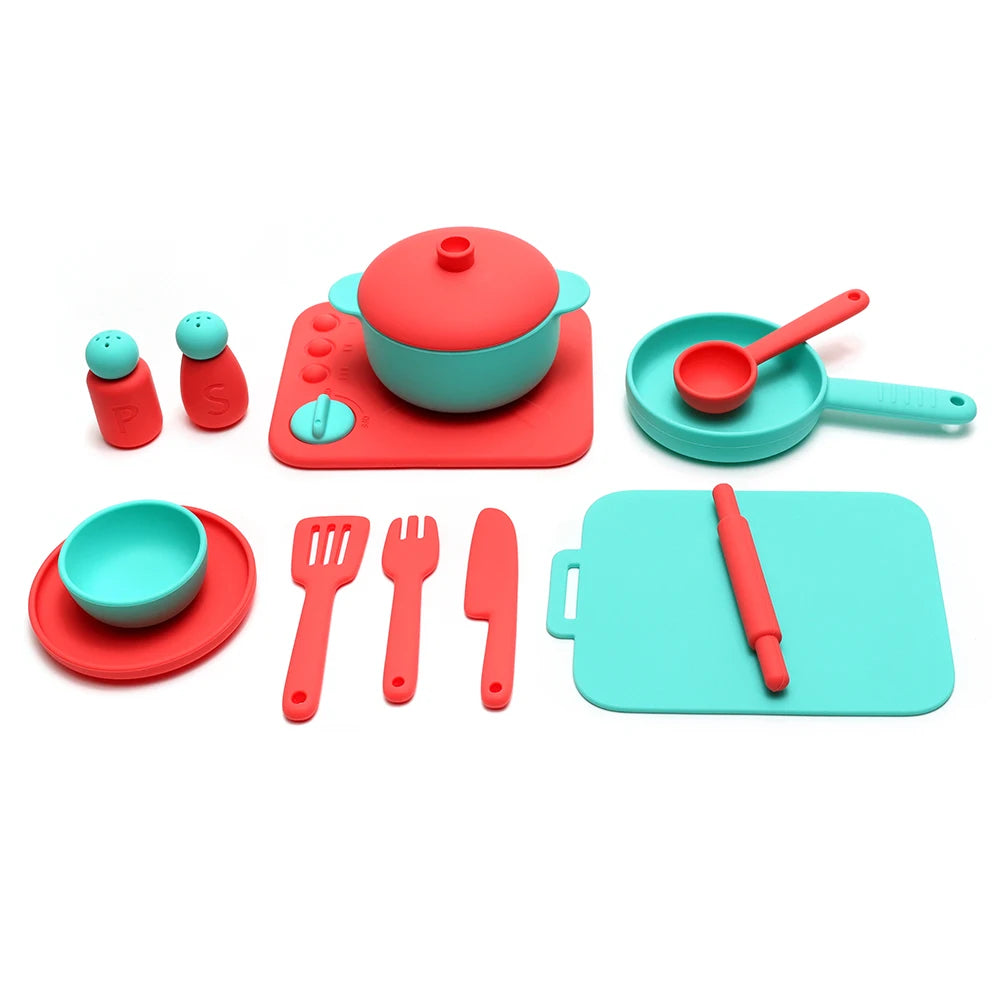 Silicone Cooking Play Set