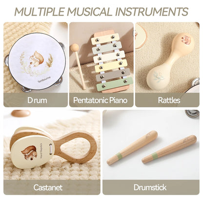 Montessori Musical Instruments Set for Baby
