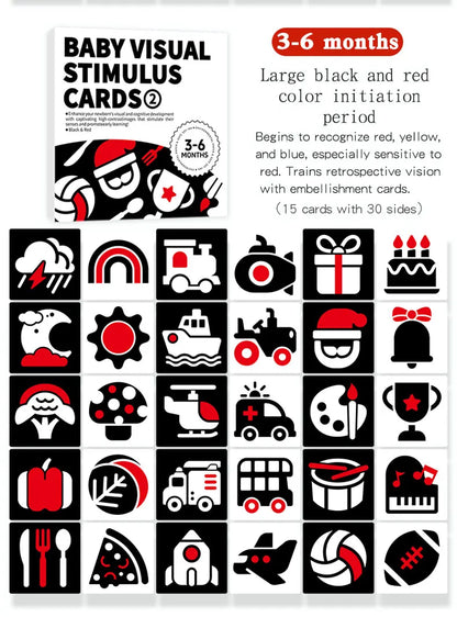 Baby Visual Stimulation Flash Cards
