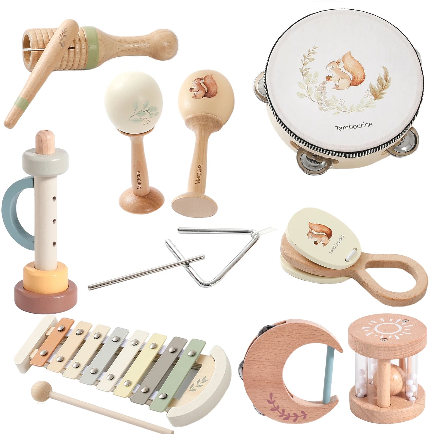 Montessori Musical Instruments Set for Baby
